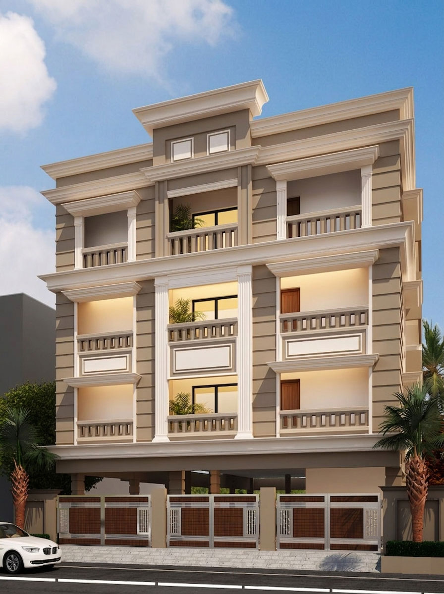 Arunachala Palace Enclave Building Elevation